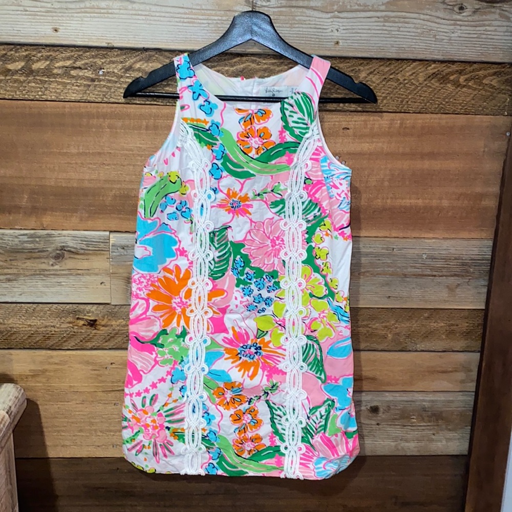 Lilly Pulitzer Target Bright Tropical Dress 10 12